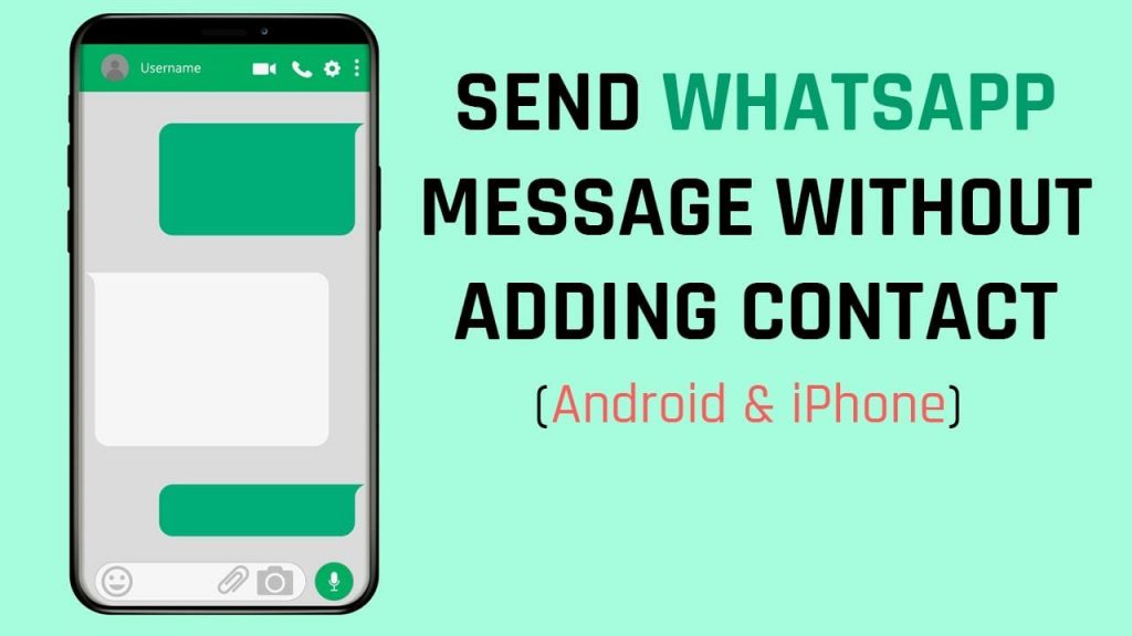 How To Send WhatsApp messages without saving a number - Whatso Blog